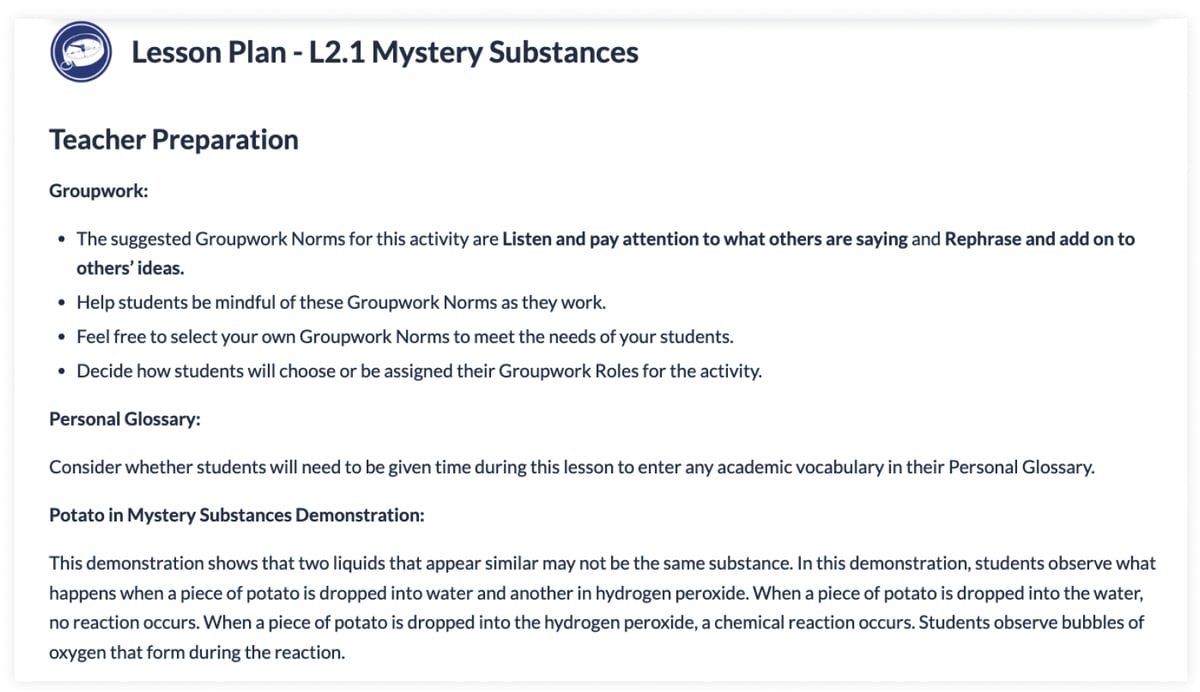 Accelerate Learning Collaborate Science: Middle School NGSS Curriculum