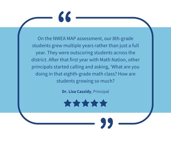 Math Nation Testimonial - Lisa Cassidy
