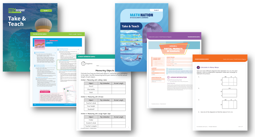 Ready-to-Use Hands-On K-12 California Framework-Aligned Math Lessons