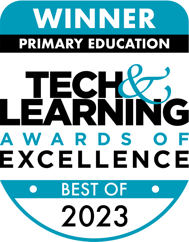 2023 Winner of Primary Educaition for Tech and Learing Awards of Excelence