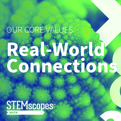 Bringing Real World Connections Into Math Instruction